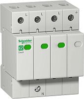 Ограничитель импульсных напряжений УЗИП Schneider Electric Easy9 4п L1-L2-L3-N-PE классII 20кА картинка